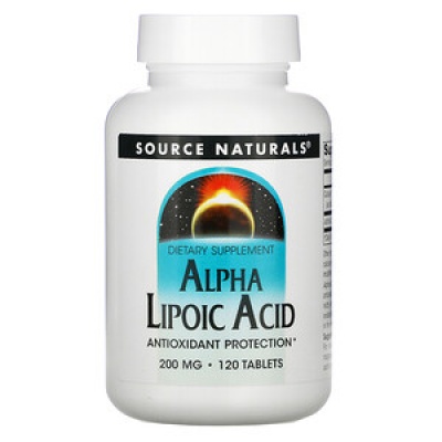  Source Naturals  Alpha-Lipoic Acid 200  120 