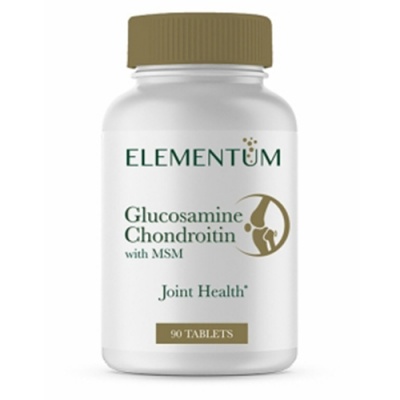  Elementum Glucosamine Chondroitin With MSM 90 