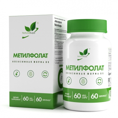  NaturalSupp Vitamin B9  400  60 